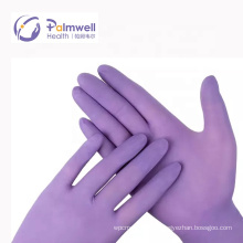 Disposable Purple Nitrile Gloves household washing home used